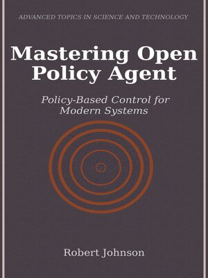 cover image of Mastering Open Policy Agent